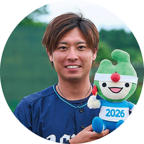 軟式野球　尾崎真成
